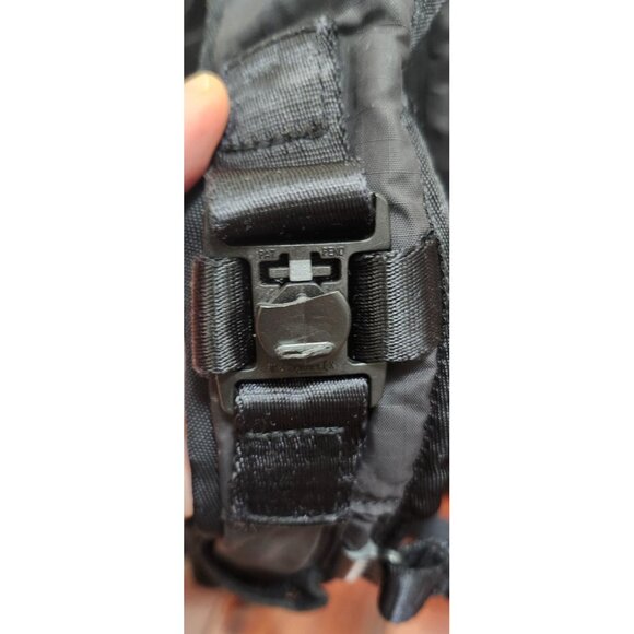 Lululemon Athletic Backpack Black Multicolor Pockets Nylon Gym Travel Bag - Picture 9 of 13